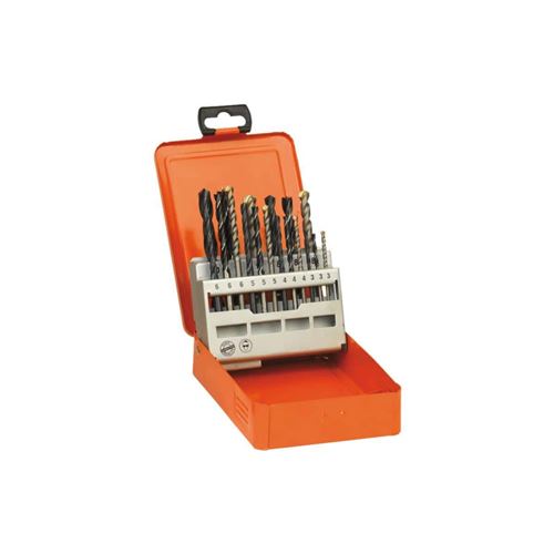 Coffret maxi mix 18 forêts AEG HSS bois métal béton 4932352463