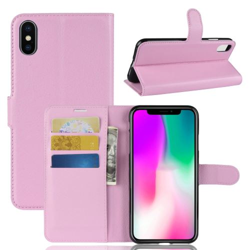 Etui coque en cuir Folio Portefeuille anti-choc pour Samsung Galaxy A30S - Violet