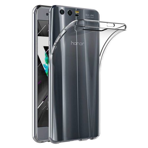 Coque Gel Silicone Transparente + Verre Trempé Pour Huawei Honor 9 - Protection Complète