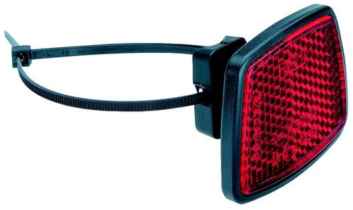 Busch + Müller réflecteur arrière universel 40 mm rouge