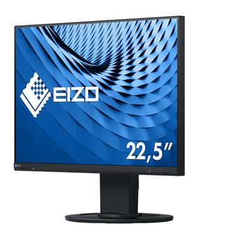 EIZO FlexScan EV2360 - Swiss Edition - écran LED - 22.5" - 1920 x 1200 Full HD (1080p) - IPS - 250 cd/m² - 1000:1 - 5 ms - HDMI, VGA, DisplayPort - haut-parleurs - noir