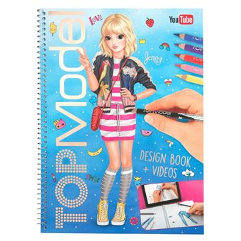 TOPMODEL ALBUM ECOLE STYLISTE BLUE - 1