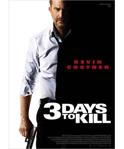 3 Days To Kill AFFICHE CINEMA ORIGINALE