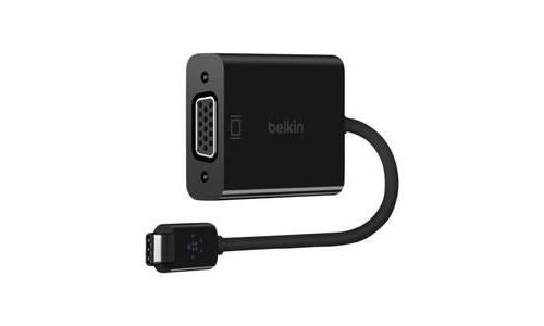 Belkin Adaptateur USB-C vers VGA Adaptateur vidéo externe USB-C D-Sub noir
