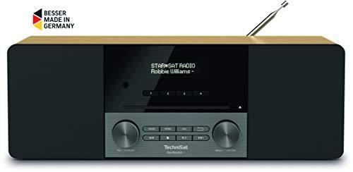 TechniSat DIGITRADIO 3 Dab+/UKW/CD Radio stéréo avec Bluetooth Noir