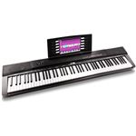 Asmuse Piano numérique à 88 touches avec piano semi-lesté et Bluetooth  portable pour la maison, clavier avec MIDI USB et prise casque, convient  pour les débutants Noir : acheter des objets Beatles