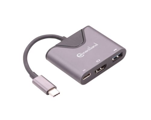 Adaptateur USB Type-C vers HDMI USB v3.0 Type-A, USB Type-C (Supporte jusqu'à 3840x2160 4K UHD)