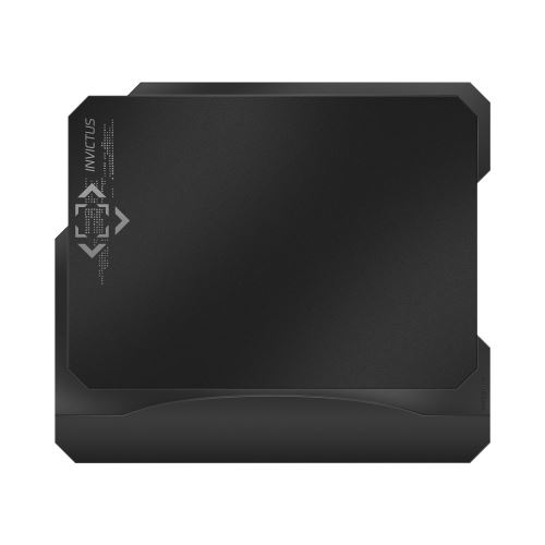 Speedlink Invictus Core Gaming Mauspad (Zwei Seiten Für Kontrolle Oder Geschwindigkeit, Drehbare Aluminiumplatte Mit Polymeroberfläche)
