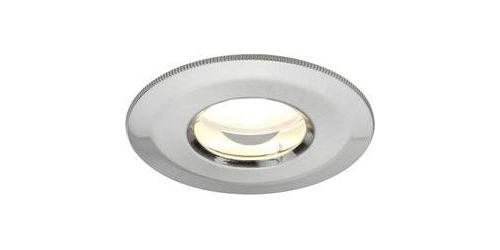 Spot LED encastrable LED intégrée Paulmann Coin 92849 blanc chaud 21 W fer (brossé) set de 3