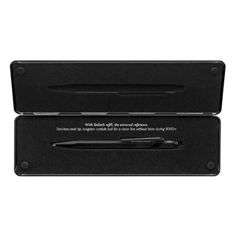 Stylo bille 849 Black Code avec étui Slim Pack - Caran d'Ache