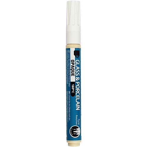 Creotime peinture stylo verre & porcelaine blanche