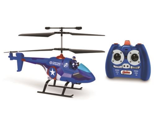 Helicoptere radiocommande 3.5Ch avec figurine Captain America - Marvel Avengers