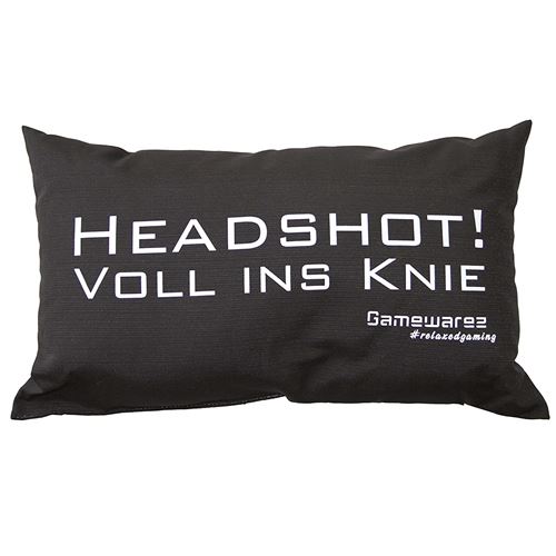 Gamewarez Pia04hvik0 Oreiller De Jeu Polyester Noir Taille Unique