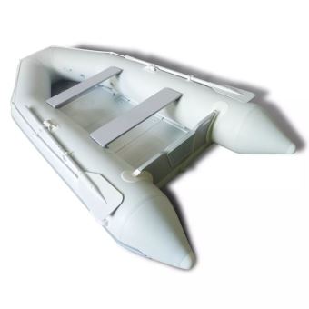 bateau pneumatique 320 cm plancher aluminium blanc