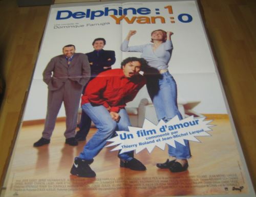 Delphine :1 ; Yvan : 0 AFFICHE CINEMA ORIGINALE