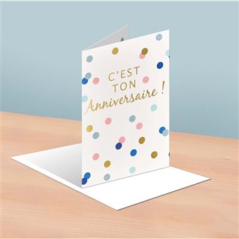 Draeger La Carterie Carte Anniversaire A Pois Graphiques Multicolore Carte De Vœux Achat Prix Fnac Draeger La Carterie Carte Anniversaire A Pois Graphiques Multicolore Carte De Vœux Achat Prix Fnac