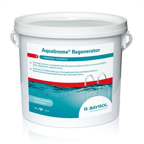 Régénérateur de brome consommé 5kg Bayrol aquabrome regenerator