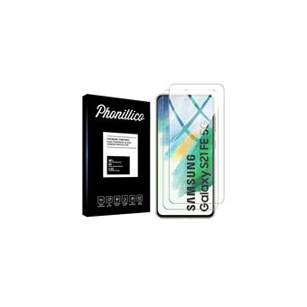 Gehard glas voor Samsung S21 FE 5G [Pack 2] Phonillico® Screenprotector Glasfilm - 1