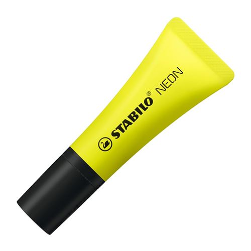 Stabilo Neon Marqueur 1 Pièce(S) Pointe Biseautée Jaune