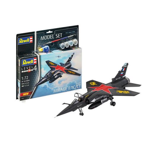 Maquette model set mirage f.1c