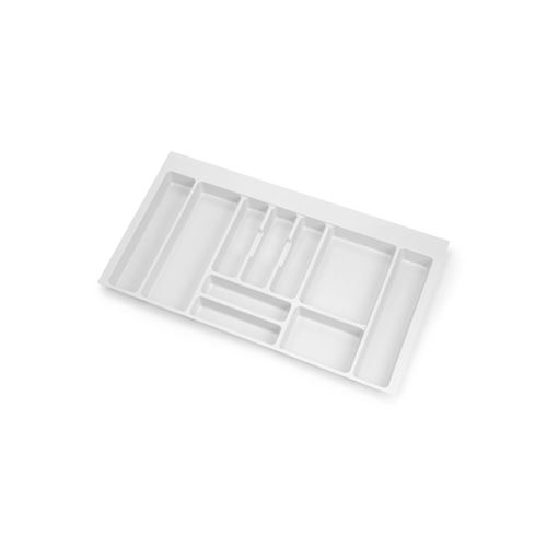 EMUCA - Range-couvert Optima pour tiroir Vertex et Concept - 500 mm - Module 900 mm - Blanc - Image 3