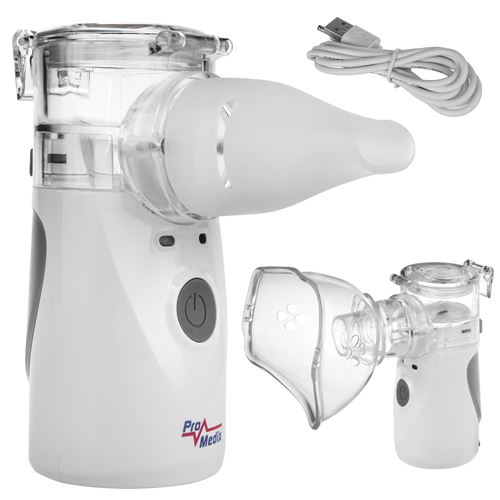 Inhalateur nébuliseur sans fil portable / de poche Promedix, kit, masques,  PR-835 - Appareil respiratoire et inhalateur - Achat & prix
