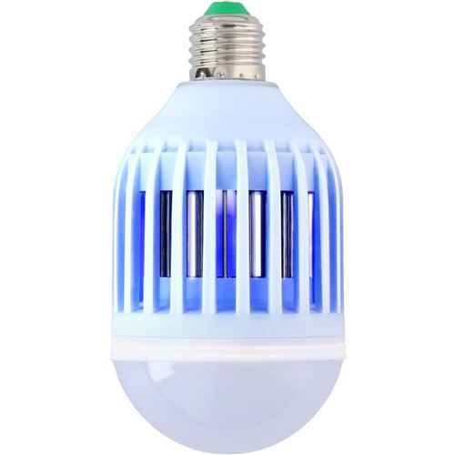 Lampe led anti moustique GRUNDIG Insectes volants 2en1 Ampoule LED vissable douille standard E27