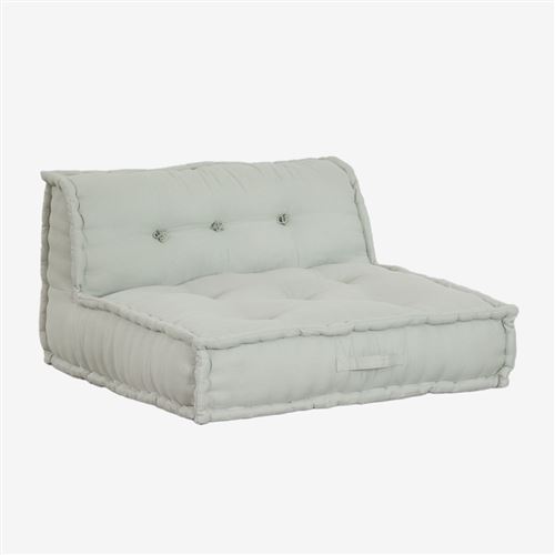 Meilleurs prix pour Canapé Central pour Canapé Modulable en Coton Dhel SKLUM Mousse de céladon