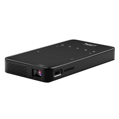 Non Communiqué Noir Mini Vidéoprojecteur Portable Android 4K Pico Projecteur Intelligent Wifi + Sd 128Go Yonis
