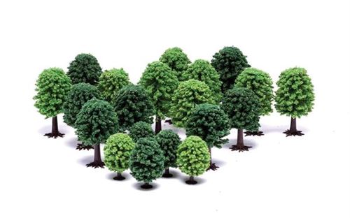 Skale Scenics Hobby' Deciduous Trees - Humbrol