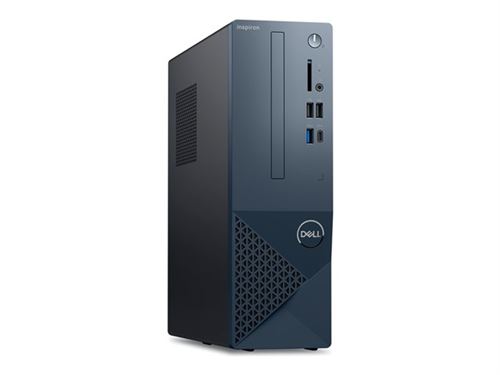 Dell Inspiron 3030 - SFF Core i7 12700 / jusqu'à 4.9 GHz - RAM 16 Go - SSD 1 To - NVMe - UHD Graphics 770 - IEEE 802.11ax (Wi-Fi 6), Bluetooth, Gigabit Ethernet - Win 11 Pro - moniteur : aucun - noir - BTS - avec 1 an de service de base sur site après d