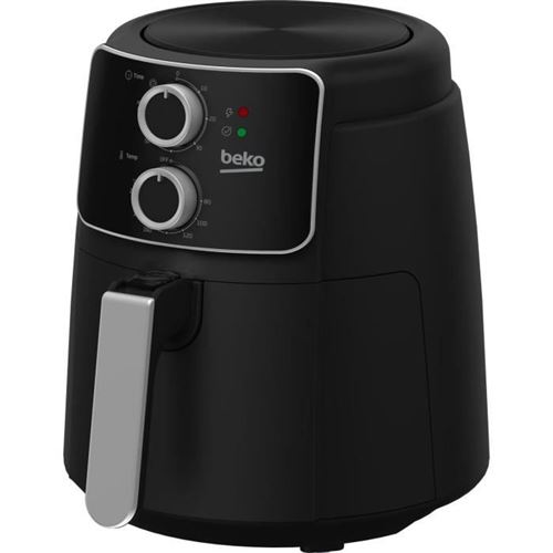Friteuse Multifonction Sans Huile - Beko - Frl2242B - 1500 W - 3,9 L Pour 0,8 Kg De Frites - Minuteur Coupe Circuit - Noir