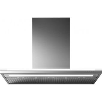 Hotte murale FALMEC LUMENRS1430, 90cm, Technologie NRS, Commandes Electroniques retro-eclairees, Finition inox, moteur 4 vitesses, Debit d''air boost = 610m3/h, Puissance acoustique max = 46dB. Eclairage LED. Classe energetique : B