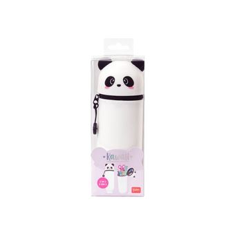 Trousse en Silicone Souple Legami Panda Blanc et Noir