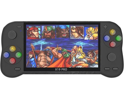 Console SZSMART x19pro 5.1 ips 10+ simulateurs 8g 3000+ jeu noir