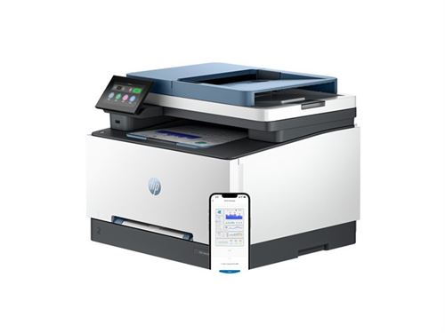 HP Color LaserJet Pro MFP 3303fdw - Imprimante multifonctions - couleur - laser - Legal (216 x 356 mm)/A4 (210 x 297 mm) (original) - A4/Legal (support) - jusqu'à 25 ppm (copie) - jusqu'à 25 ppm (impression) - 250 feuilles - 33.6 Kbits/s - USB 2.0, Giga