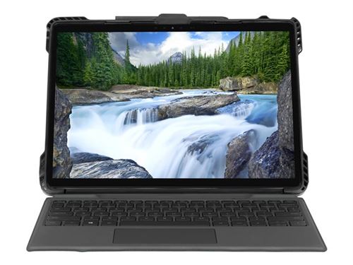 Dell Commercial Grade Case - Étui de protection pour tablet PC - noir - pour Dell Latitude 7320 Detachable (with and without Smart Card and NFC)