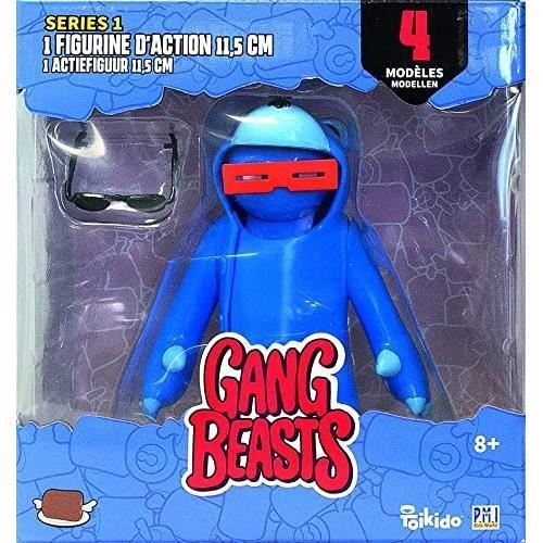 Gang Beasts - 1 Figurine Articulée de 11,5 cm - Lot #2 - Figurines de Collection - Jeux Vidéos