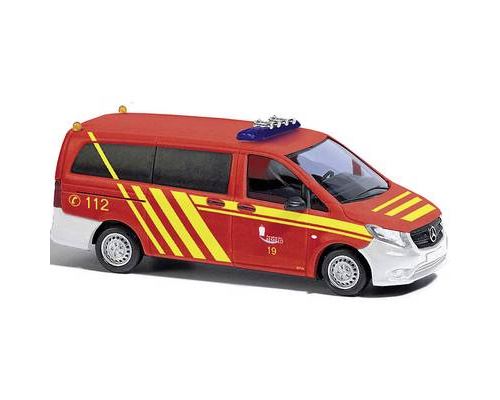 Modèle réduit de véhicule prioritaire Mercedes Benz H0 Busch 51184