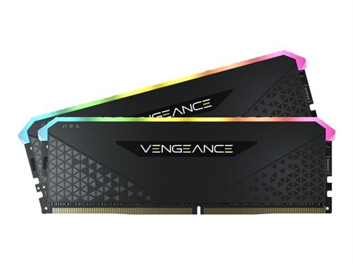 Barrette mémoire RAM Corsair VENGEANCE RGB RS 32 Go (Kit de 2 x 16 Go) DDR4 3200 MHz CL16