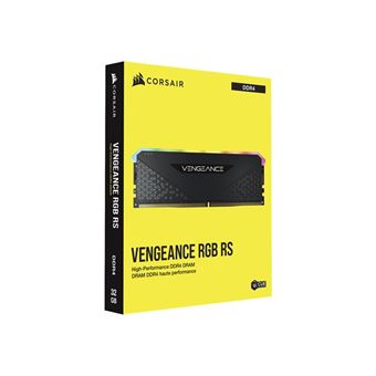 Soldes Corsair Vengeance RGB RS Kit 32 Go deux barrettes DDR4-3200