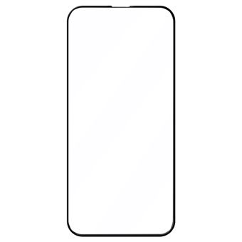 Verre Trempe 9H iPhone 14 Pro Couverture 21D Antitaches d'huile Noir - 1