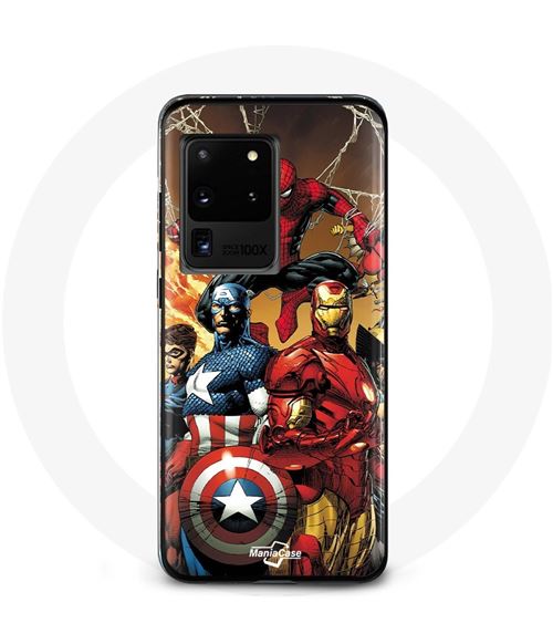 Coque pour Samsung Galaxy S20 Ultra Avengers invaders Anciens soldats Maniacase