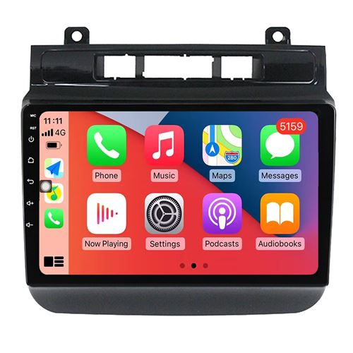 Autoradio Multimédia RoverOne CarPlay Android Auto DSP GPS pour VW Volkswagen Touareg FL NF 2010 - 2018
