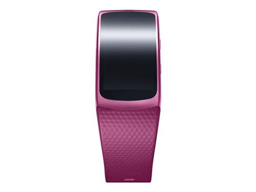 Samsung Gear Fit2 - Suivi d'activités - taille du bracelet : S - affichage 1.5 - 4 Go - Wi-Fi, Bluetooth - 28 g - rose