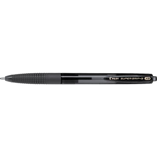 PILOT Stylo à bille rétractable SUPER GRIP G, noir