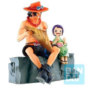 Figurine Banpresto One Piece Ichibansho Emorial Vignette - Ace & Otama 20 cm