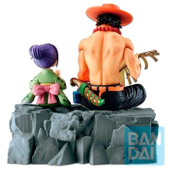 Figurine Banpresto One Piece Ichibansho Emorial Vignette - Ace & Otama 20 cm