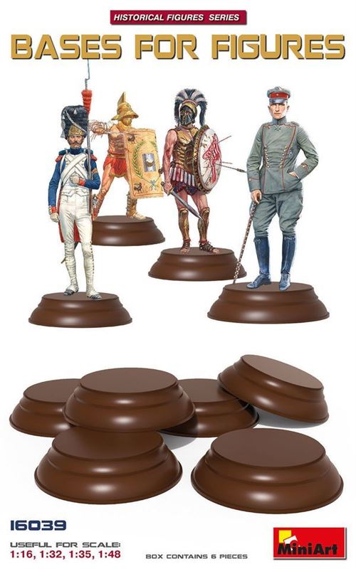 Bases For Figures 6 Pc - 1:16e - Miniart
