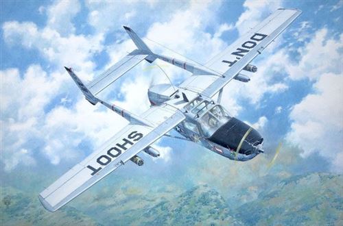 Maquette avion Roden Cessna O-2 Skymaster- 1/32 - Maquette d'avion